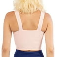 thumbnail image 5 of Kadi Women's Square Neckline Bra, Pearl Pink, Large, 5 of 5