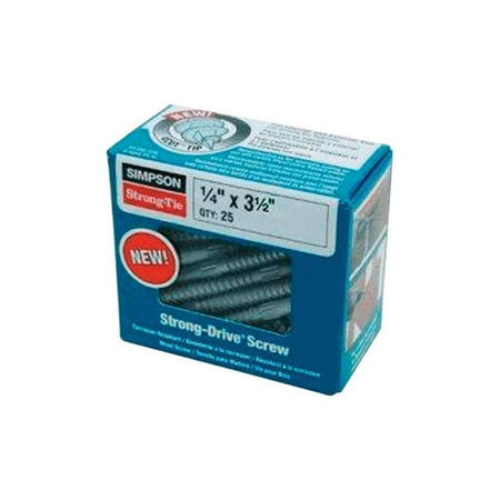 

Simpson Strong-Tie No.3 x 3.5 in. Star Hex Head Double-Barrier Coating Stainless Steel Screw