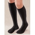 thumbnail image 2 of Graduated Compression Diabetic Calf Sock, Black, Small, 2 of 3