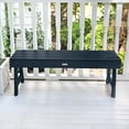 thumbnail image 5 of Highwood Weatherly 4-ft Picnic Bench - 2-Person, Eco-friendly, Synthetic Wood, 5 of 8