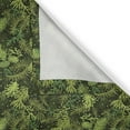 thumbnail image 5 of Ambesonne Sage Grommet Curtain, Evergreen Christmas Tree, 50" x 108", Olive Green Pale Green, 5 of 6
