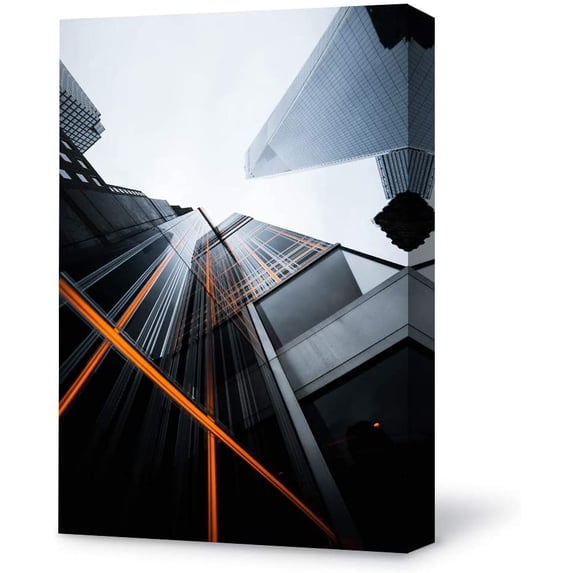 Idea4wall Modern Canvas Wall Art New York City Canvas Prints for Home Wall Decor, 12"x18"