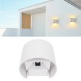 thumbnail image 1 of Lámpara De Pared LED Para Exteriores, 12 W IP65, Estilo Industrial, Iluminación Hacia Arriba Y Hacia Abajo, Lámpara De Pared Semicircular, Lámpara De Pared De Proyección De, 1 of 7
