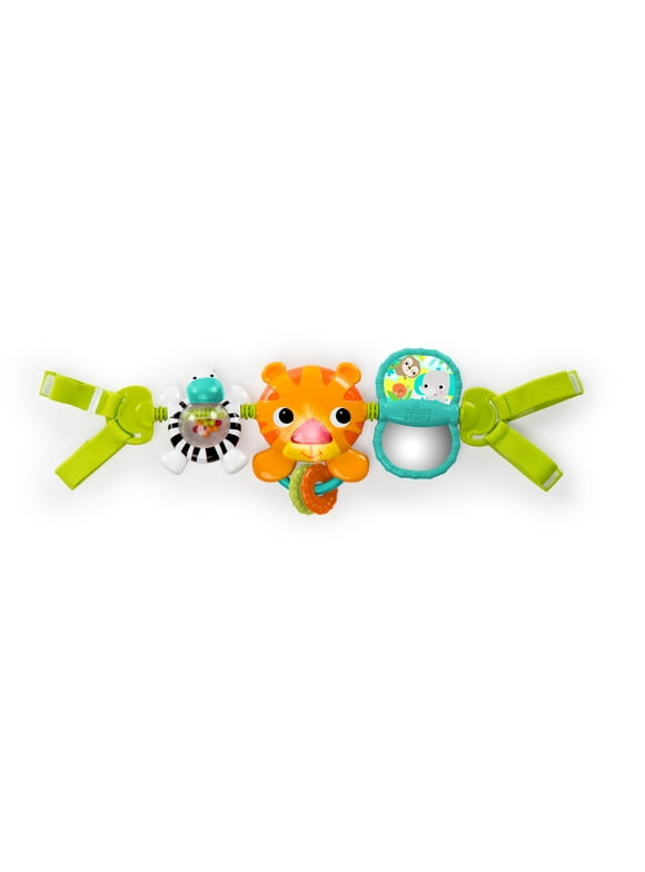 Bright Starts Take Along Musical Carrier Activity Toy Bar, Ages Newborn +