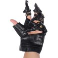 thumbnail image 2 of Accesorios para fiesta de Halloween, carnaval, cosplay, guantes de garra de dragón (negros), 2 of 5