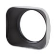 thumbnail image 1 of Camera Lens Hood, Square Metal Anti Glare Hood w Flash Compatibility, Aluminum Alloy Scratch Protection Precise Fit, 1 of 7