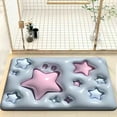 thumbnail image 1 of Ganfancp Efecto Lindo Alfombra de Piso de Baño, Puerta de Entrada de La Cocina, Estera Del Pórtico, Almohadilla de La Absorción de Agua Del Cuarto de Baño Del Hogar Ofertas Del Día Liquidación Una Al, 1 of 2