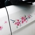 thumbnail image 4 of Calcomanía de vinilo para coche con tapa de arañazos y flores de cerezo, 4 of 7