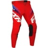 FXR Red Clutch MX Pant Pre-Curved Knees Durable Flexible Breathable Offroad Gear - 30 213346-2000-30