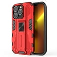 thumbnail image 1 of SaniMore for iPhone 14 Pro 6.1" 2022 Case with Hidden Bracket, Manetic Car Mount Hybird Heavy Duty Protective Tri-layer Shockproof Drop-proof Cover For iPhone 14 Pro 6.1" 2022, Red, 1 of 7