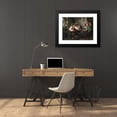 thumbnail image 4 of Emil Rau 24x19 Black Modern Framed Museum Art Print Titled - The Admirers, 4 of 5