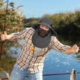 thumbnail image 3 of Miangastore Chapeau avec Rabat de Cou Chapeau de Pêche Chapeau d'Ombre Chapeau de Randonnée Chapeau de Soleil avec Ombre pour Visage et Cou pour Hommes, 3 of 8