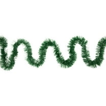Northlight 50' x 2.5" Unlit Green Tinsel Christmas Garland