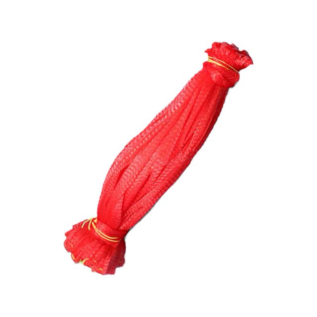 100PCS Nylon Mesh Net Bag For Fruit Vegetable Storage Buckles with Plastic H9K6