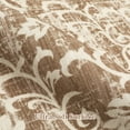thumbnail image 3 of Hasoo Modern Washable Area Rug 8' x 10' Rugs for Dining Room Damask Floral Pattern Carpet, khaki, 3 of 6