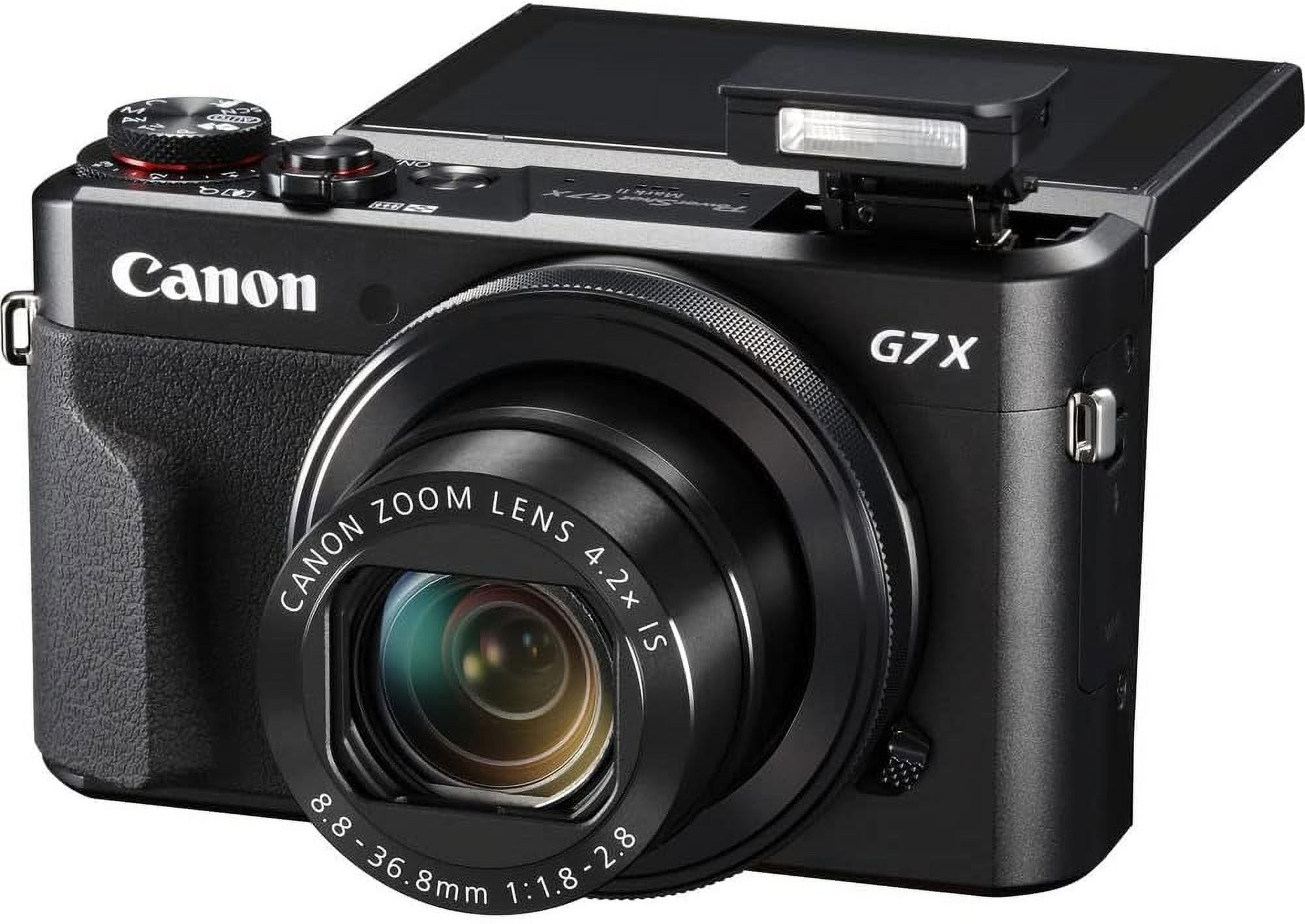 Canon PowerShot G7 X Mark II Digital Camera Bundle + 64GB