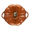 thumbnail image 2 of STAUB Ceramique 500 mL Ceramic Pumpkin Cocotte, Cinnamon, 2 of 11