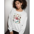 thumbnail image 2 of Circus Carnival Sweatshirt Women -SPIdeals Designs, Female x-Large, 2 of 4