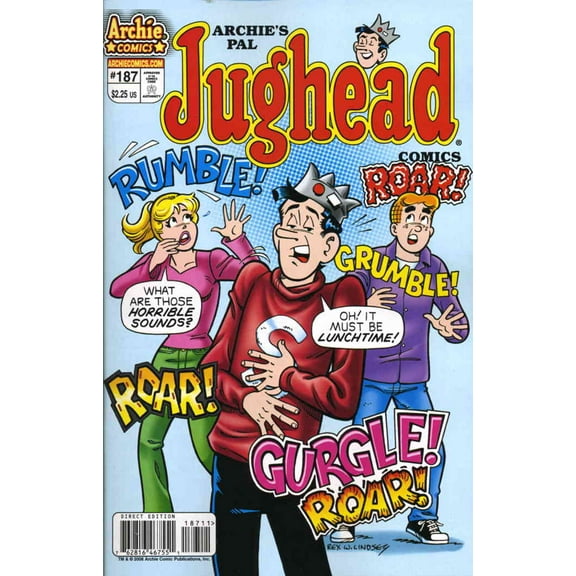 Archie's Pal Jughead Comics #187 VF ; Archie Comic Book