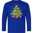 thumbnail image 3 of Inktastic Christmas Tree Long Sleeve Youth T-Shirt, 3 of 5