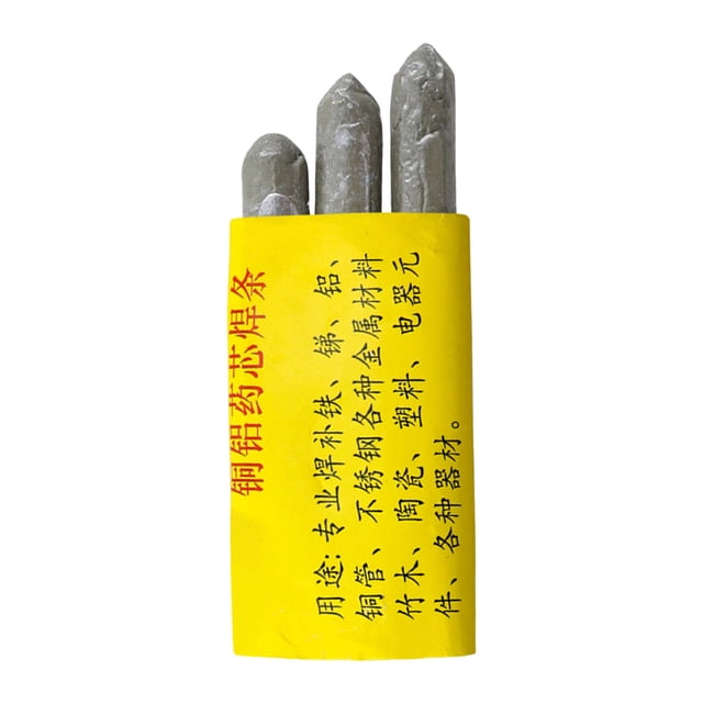 YWIYIUD 3PCS 3.15inch Low Temperature Welding Rods Practical Weldings Equipment and Accessories Portable and Durable Melt Welding Rods for Metal Repairing
