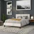 thumbnail image 3 of Flash Furniture Lennox Tufted Upholstered Queen Size Headboard in White Vinyl, 3 of 10