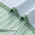 thumbnail image 5 of Ensembles de Rideaux de Douche pour Salle de Bain avec Tapis, Rideau de Douche Vert Ombré avec Crochets 72 x 72 Pouces, Tissu Imperméable, 5 of 5