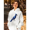 thumbnail image 2 of A Blue Bird Hoodie Women -SPIdeals Designs, Female 5X-Large, 2 of 4