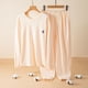 thumbnail image 5 of Traje de hogar cálido alemán de terciopelo de otoño e invierno, pantalones casuales de manga larga, pijamas para el hogar, traje de hogar grueso de terciopelo de doble cara con cuello, 5 of 5