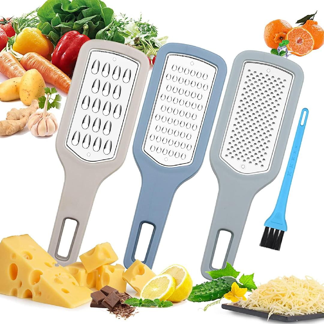 Cheese Grater with Handle, Parmesan Cheese Grater Handheld, Graters for