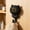 Black, variant on Hovilon Cute Blinking Wall Hook, Interactive Telescopic Adhesive Hanger, Drill-Free Plastic Key Storage Hook for Kitchen Bedroom, Decorative Home Organization Accessory, 2kg Load Capacity