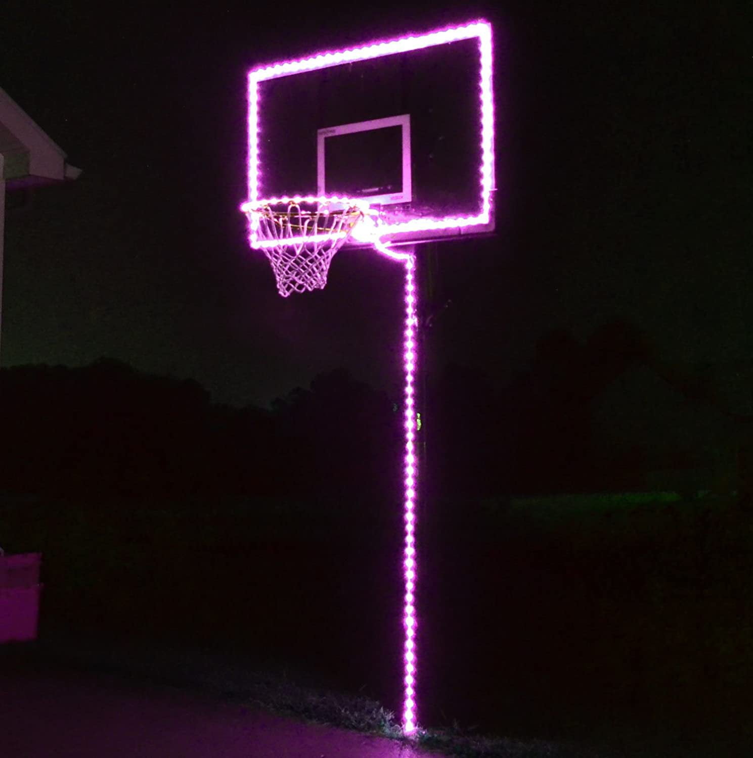 Light Up Basketball Not Inlcuded GlowCity Light Up Basketball Hoop Lighting kit 