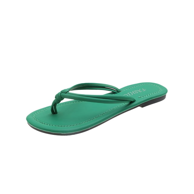 Amzcrzy Zapatos de mujer,Zapatos de mujer,Zapatillas de mujer, Sandalias planas informales con punta de clip y suela tejida para mujer Sandalias Mujer Zapatillas De Casa