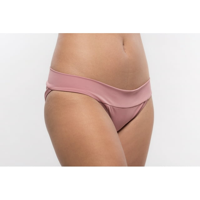 BOTTOM TRAJE DE BAÑO AZUL TURQUESA SW DAMA PALO DE ROSA XS