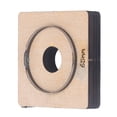thumbnail image 1 of Molde de Corte Circular, Acero de Aleación Drey de Perforación Redonda de 65 mm de DiáMetro que Ahorra Tapa de Madera de Abedul para Tela de Plástico de Cuero, 1 of 7