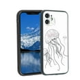 thumbnail image 1 of Compatible with iPhone 12 Phone Case, jellyfish-fish-72 Case Silicone Protective for Teen Girl Boy Case for iPhone 12, 1 of 1