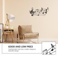 thumbnail image 2 of Raindrops  Musical Note Pendant Creative Wall Decor Rustic Retro Vintage Home Office Black, 2 of 8