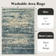 thumbnail image 2 of Alfombra Area Art&Tuft, lavable, con respaldo antideslizante, 160 x 230 cm, 2 of 7