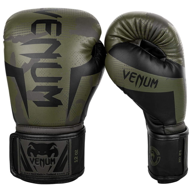Guantes de Boxeo Venum Elite camuflaje caqui