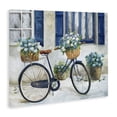 thumbnail image 3 of Stupell Industries Bicycle & Cottage Windows Transportation Painting Wrapped Canvas Canvas Art Print Wall Art, 30 x 24, 3 of 7