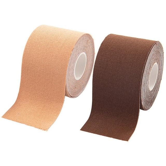 Coofit Ruban de Levage de Poitrine Léger 2 Rouleaux Facile à Utiliser Ruban de Rehausseur pour Poitrine