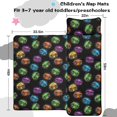 thumbnail image 5 of Monster Cartoon Truck Black Pattern Teens Toddler Nap Mat with Pillow, Sleeping Mat Bag for Preschool Daycare 59"x22", 5 of 6
