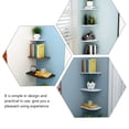 thumbnail image 3 of 3Pcs Corner Shelves Wall Shelves Floating Shelves for Wall Storage Home Decor, 3 of 8