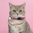 thumbnail image 4 of Sparkling Sequin Adjustable Cat Collar with Breakaway Clasp for Secure Comfortable Fit, 4 of 8