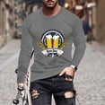 thumbnail image 2 of PuLe Men's Hoodie Men's Fashion Long Sleeve Oktoberfest T Shirt Casual Beer Pub Prints Sports Tops Mens A Shirt Men Shirt, 2 of 5