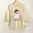 thumbnail image 2 of Enjoytime Christmas Sweatshirts for Women Christmas Graphic Printed Sweatshirt Merry Christmas Shirts Pullover Tops, 2 of 4