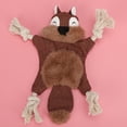 thumbnail image 3 of Dog Toy, Soft Plush Biting Dog Chewing Toy, Protection Cleaning For Dog Toy Training Toy Brown, 3 of 8