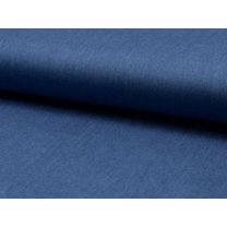 Minerva Soft Viscose Chambray Fabric Mid Blue - per yard