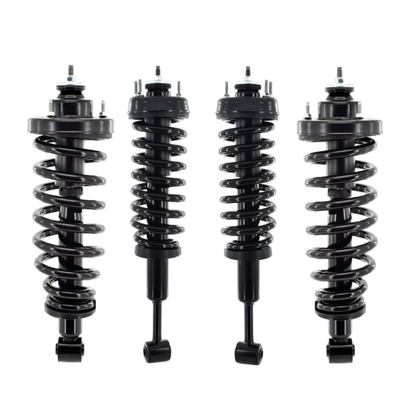 Set of 4 Front-Rear Quick Complete Strut-Coil Spring For 2007-2010 Ford Explorer Sport Trac 4WD/AWD