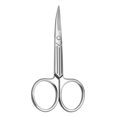 thumbnail image 1 of Stainless Steel Multi-Functional Grooming Scissors for Men - Ideal for Nose Hair, Eyebrows & Beard Trimming, Size #7 Available (Optional Sizes #3-#9), Compact Design with Precision Cutting Blades, 1 of 6